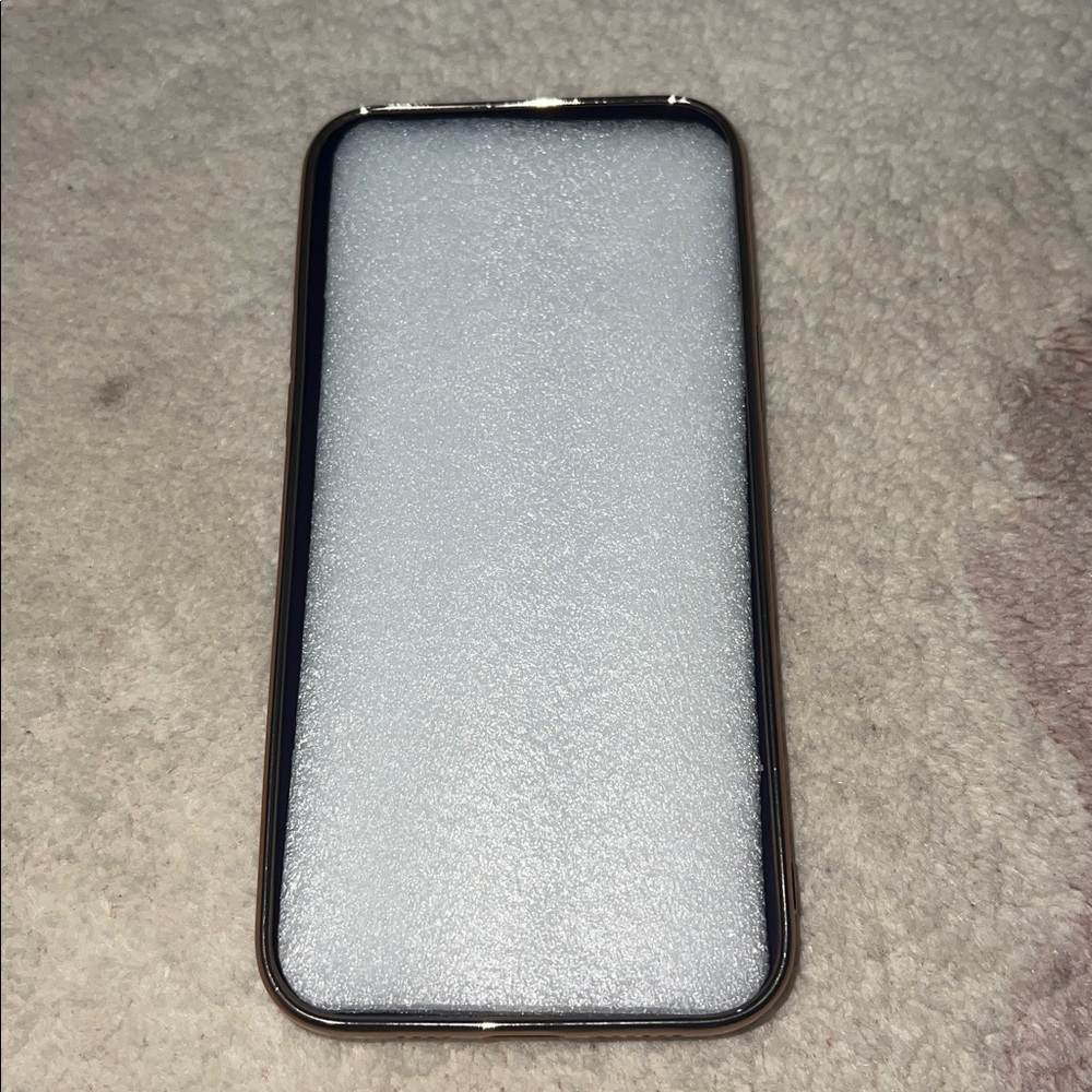 NEW iPhone 14 Plus Case Purple and Gold Heart Design - Picture 5 of 6